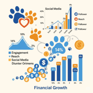 Social media ROI metrics for pet businesses